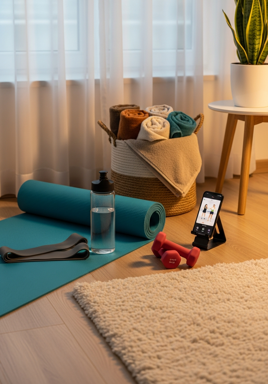 Домашняя обстановка для онлайн-класса